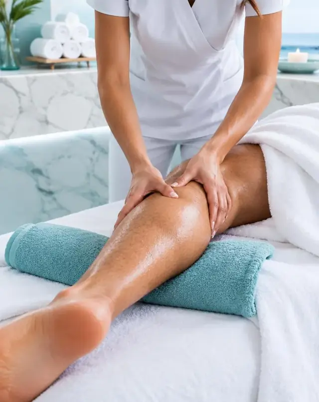 Sporcu Masajı deneyimini yansıtan spa görseli